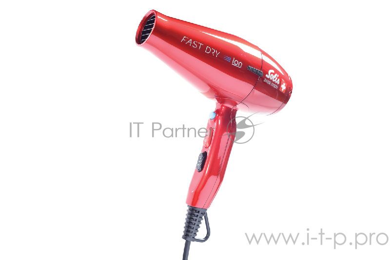 Фен Solis FastDry red