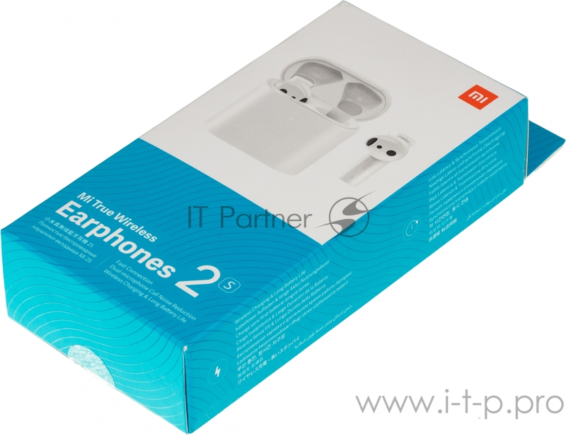 Гарнитура вкладыши Xiaomi Mi True Wireless Earphones 2S белый беспроводные bluetooth в ушной раковине (TWSEJ07WM/BHR4208GL)