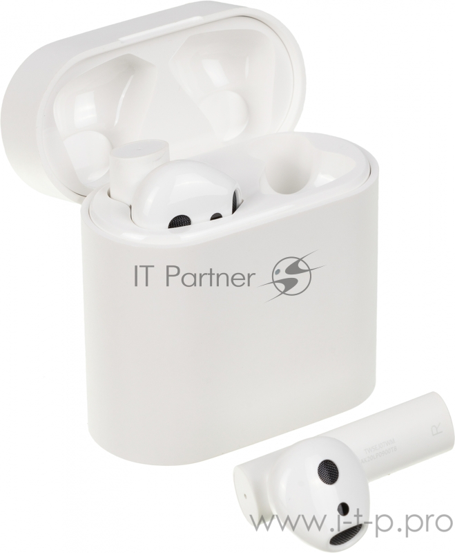 Гарнитура вкладыши Xiaomi Mi True Wireless Earphones 2S белый беспроводные bluetooth в ушной раковине (TWSEJ07WM/BHR4208GL)