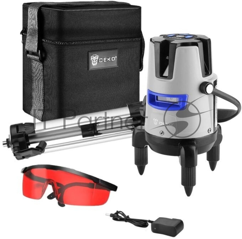 Лазерный уровень Deko DKLL02RB PRO SET 2