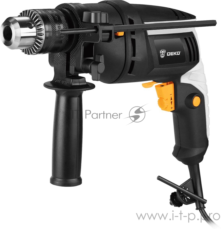 Дрель ударная Deko DKID650W 650Вт ключевой реверс (кейс в комплекте)