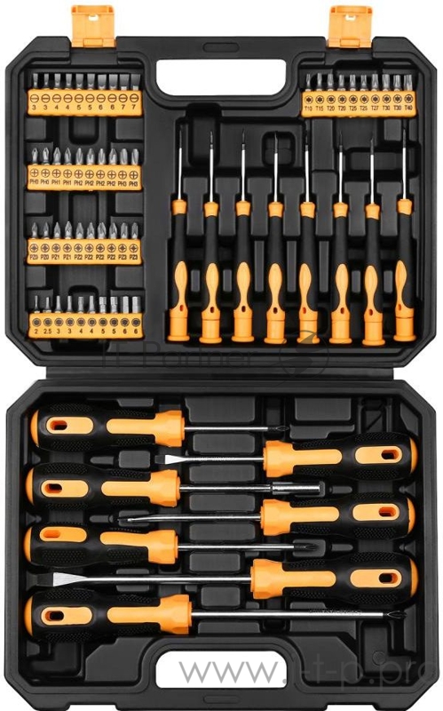 Набор инструментов Deko DKMT65 65 предметов (жесткий кейс)