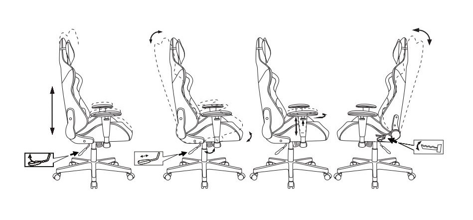 Кресло игровое Бюрократ VIKING X Fabric белый/зеленый с подголов. крестовина пластик