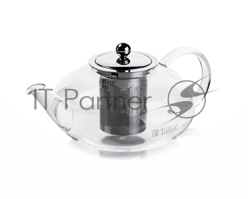 Чайник заварочный TalleR TR-31372 1250 мл Термостойкое боросиликатное стекло.
