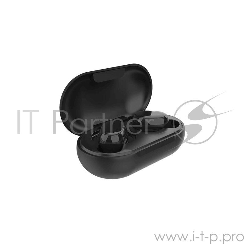 Наушники HIPER Беспроводные наушники Bluetooth HIPER TWS OKI Black (HTW-LX1) Bluetooth 5.0 гарнитура Li-Pol 2x50mAh+200mAh, Черный