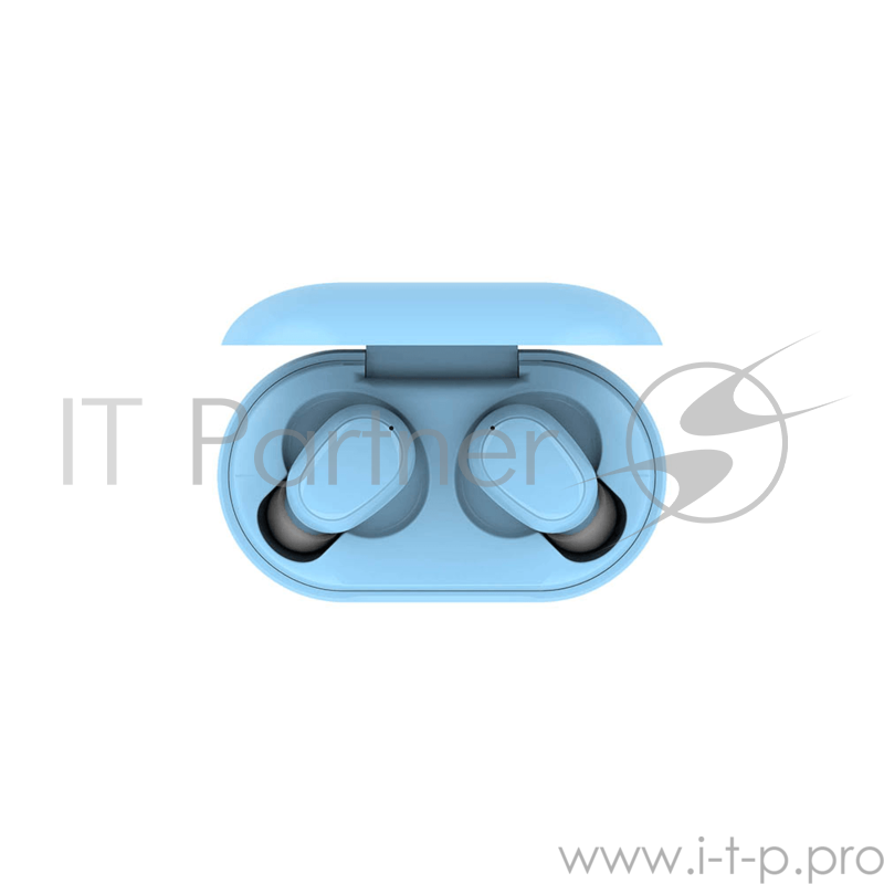 Беспроводные наушники Bluetooth HIPER TWS OKI Blue (HTW-LX4) Bluetooth 5.0 гарнитура Li-Pol 2x50mAh+200mAh, Синий