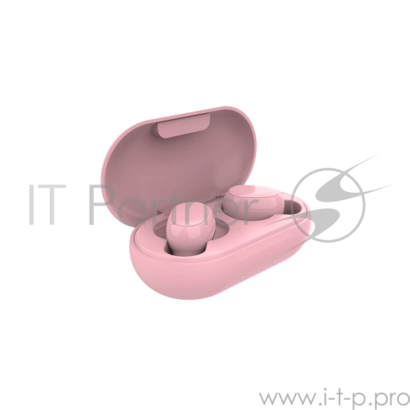 Беспроводные наушники Bluetooth HIPER TWS OKI Pink (HTW-LX3) Bluetooth 5.0 гарнитура Li-Pol 2x50mAh+200mAh, Розовый