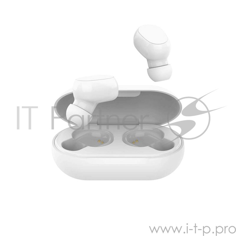 Наушники HIPER Беспроводные наушники Bluetooth HIPER TWS OKI White (HTW-LX2) Bluetooth 5.0 гарнитура Li-Pol 2x50mAh+200mAh, Белый