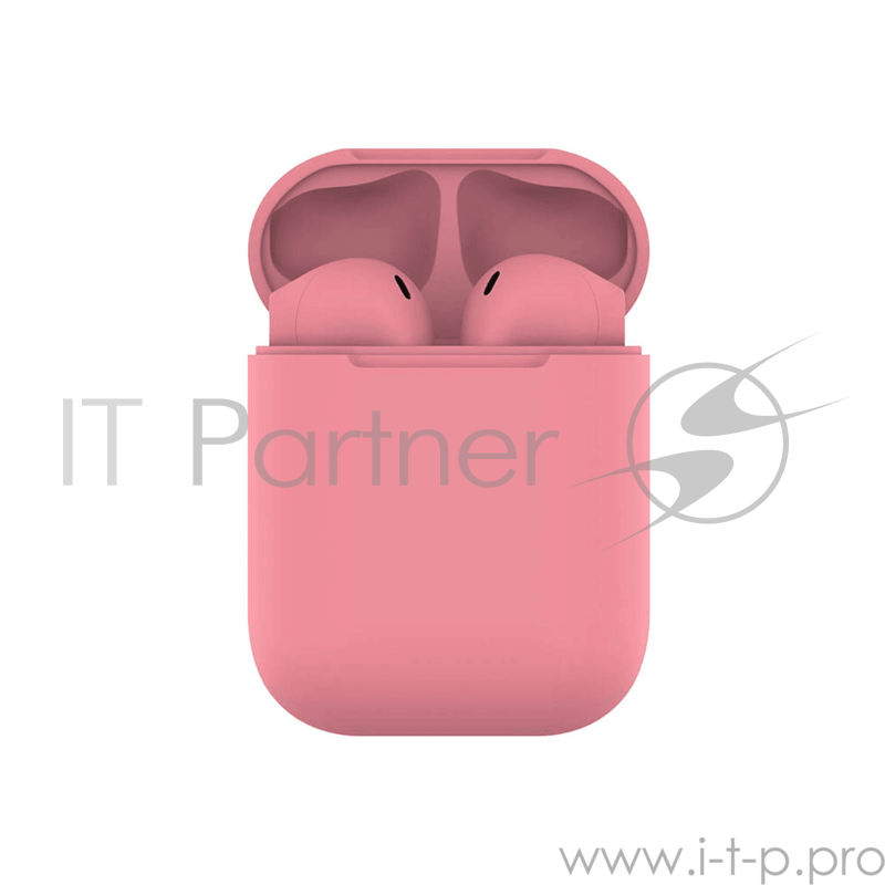 Наушники HIPER Беспроводные наушники HIPER TWS AIR Soft Bluetooth 5.0 гарнитура Li-Pol 2x50mAh+300mAh, Розовый