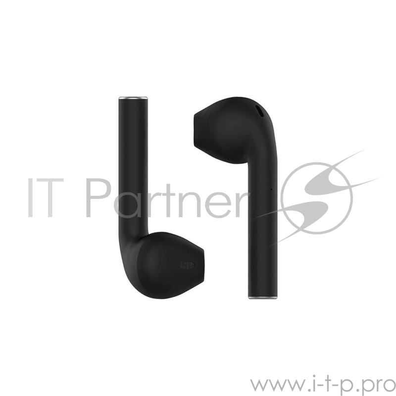 Наушники HIPER Беспроводные наушники HIPER TWS AIR Soft Bluetooth 5.0 гарнитура Li-Pol 2x50mAh+300mAh, Черный