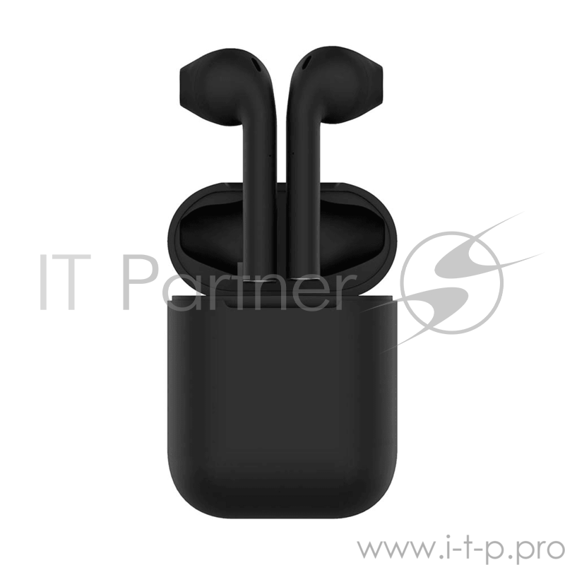 Наушники HIPER Беспроводные наушники HIPER TWS AIR Soft Bluetooth 5.0 гарнитура Li-Pol 2x50mAh+300mAh, Черный