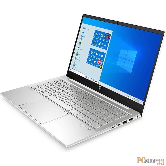 Ноутбук HP Pavilion 14-dv0029ur 14 FHD, Intel Core i3-1115G4, 8Gb, 256Gb SSD, no ODD, Win10, белый