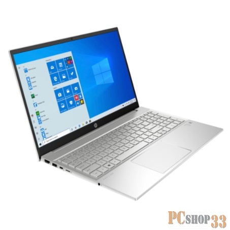 Ноутбук HP Pavilion 15-eh0010ur 15.6 FHD, AMD R5-4500U, 8Gb, 256Gb SSD, no ODD, FreeDOS, серебристый