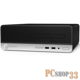 HP ProDesk 400 G6 SFF Core i3-9100,8GB,256GB SSD,DVD,USB kbd&mouse,Intel 9560 AC 2x2 BT / HP DP Port,FreeDOS,1-1-1 Wty
