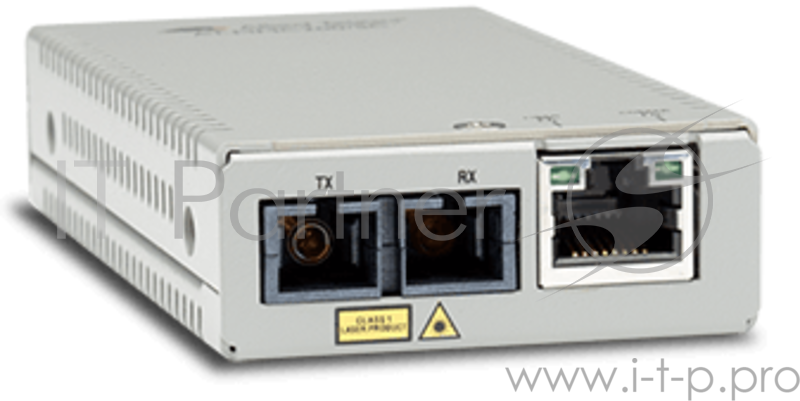 Медиаконвертер Allied Telesis AT-MMC200LX/SC-TAA-60 TAA 10/100TX to 100X/SC Single Mode Mini Media/Rate