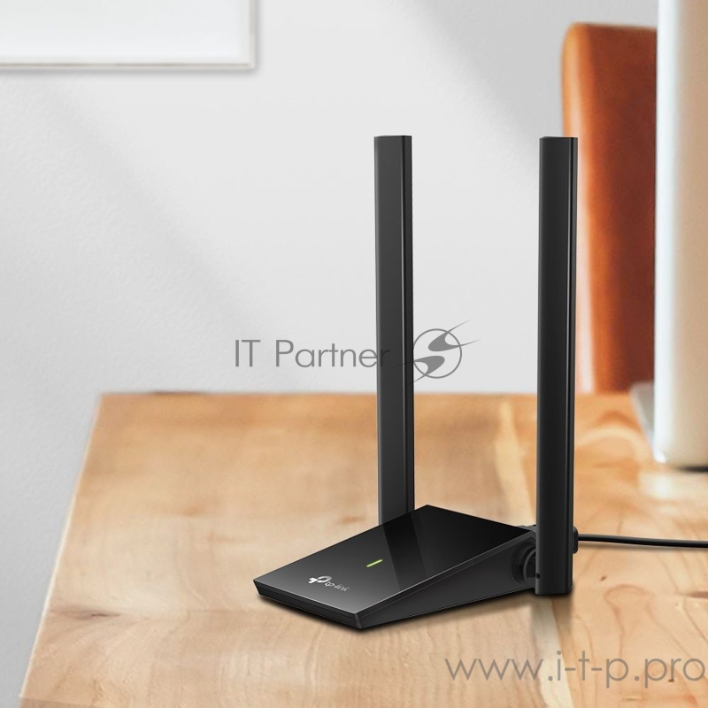 Сетевой адаптер WiFi TP-Link Archer T4U Plus AC1300 USB 3.0 (ант.внеш.несъем.) 2ант.