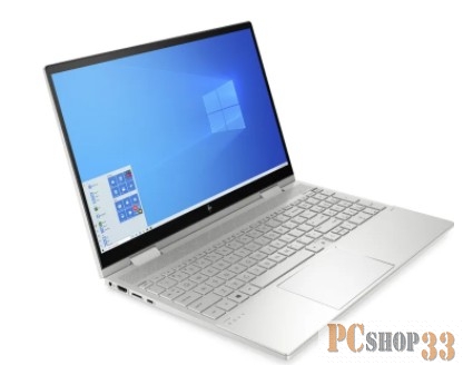 Ноутбук 15.6 FHD Touch HP Envy 15x360 15-ed1018ur silver (Core i5 1135G7/8Gb/512Gb SSD/Iris® Xe/W10) (2X1R0EA)