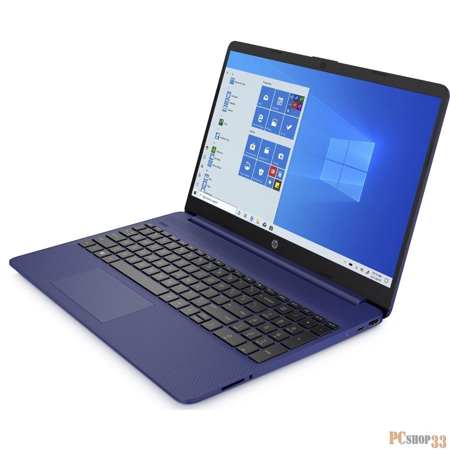 Ноутбук 15.6 IPS FHD HP 15s-fq2019ur indigo blue (Pen 7505/8Gb/512Gb SSD/noDVD/VGA int/DOS) (2X1S8EA)