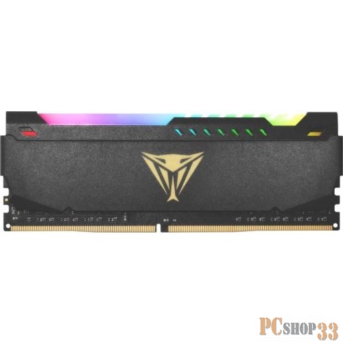 Оперативная память DDR 4 DIMM 8Gb PC25600, 3200Mhz, CL18, PATRIOT Viper Steel RGB (PVSR48G320C8) (retail)