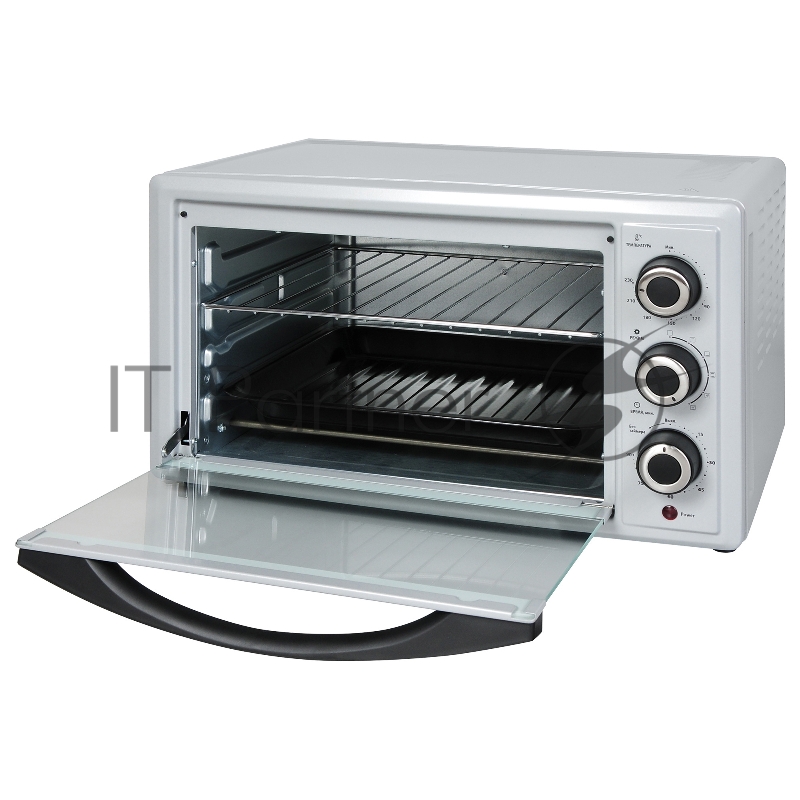 Мини-печь Hyundai MIO-HY051 30л. 1500Вт серебристый