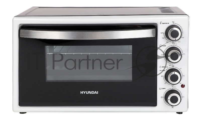 Мини-печь Hyundai MIO-HY056 42л. 2000Вт черный/серебристый