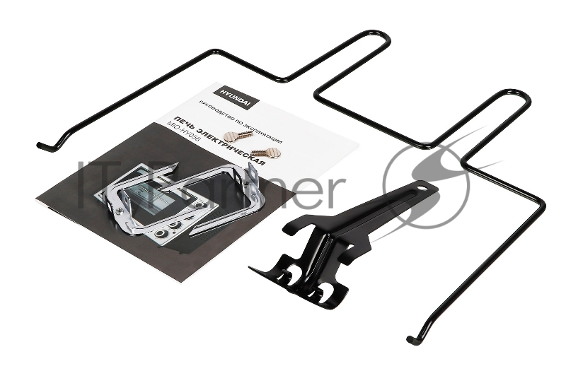 Мини-печь Hyundai MIO-HY056 42л. 2000Вт черный/серебристый