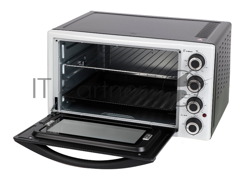 Мини-печь Hyundai MIO-HY056 42л. 2000Вт черный/серебристый