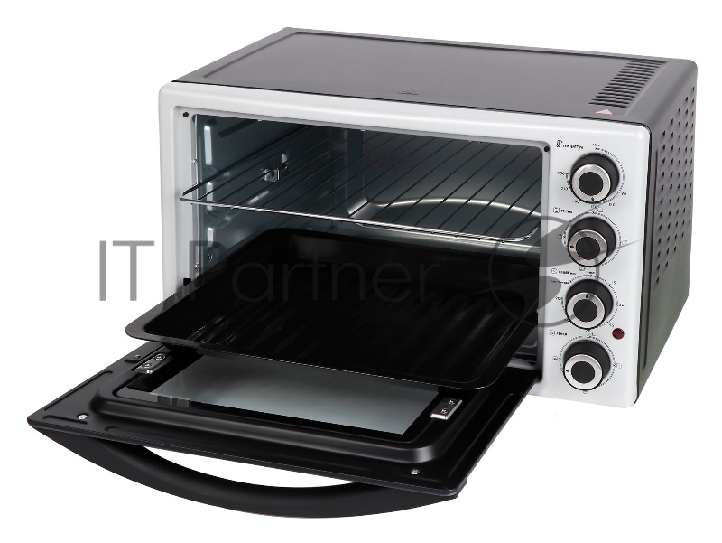 Мини-печь Hyundai MIO-HY056 42л. 2000Вт черный/серебристый