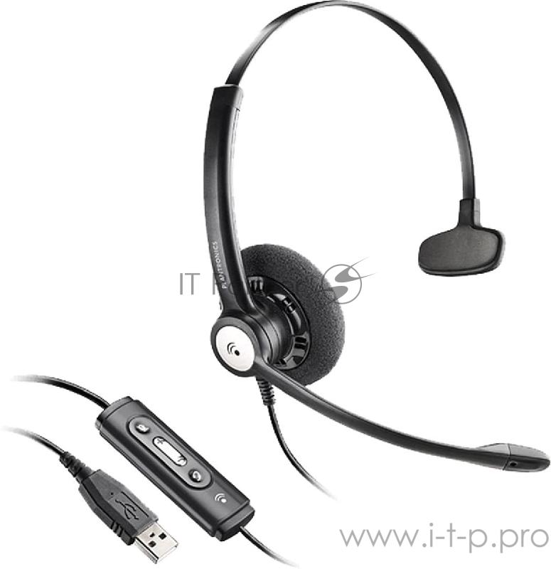 Гарнитура проводная ENTERA HW111N-USB,E+A