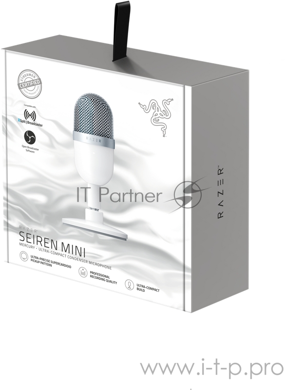 Микрофон Razer Seiren Mini Mercury Razer Seiren Mini Mercury – Ultra-compact Condenser Microphone
