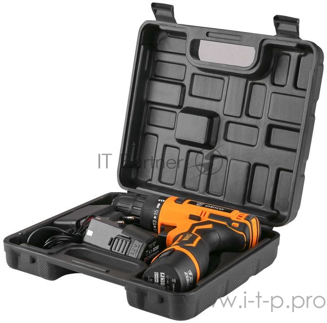 Дрель-шуруповерт Deko Banger 12V SET 3 аккум. патрон:быстрозажимной (кейс в комплекте)
