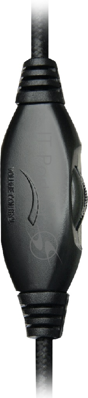 Гарнитура Defender G-300 Warhead 64128, с регулятором громкости, черно-зеленый