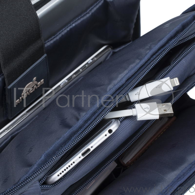 Рюкзак для ноутбука 15.6 Riva 8262 синий полиэстер