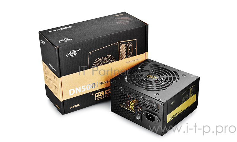Блок питания Deepcool Nova DN500 (ATX 500W, PWM 120mm fan, Active PFC, 5*SATA) RET