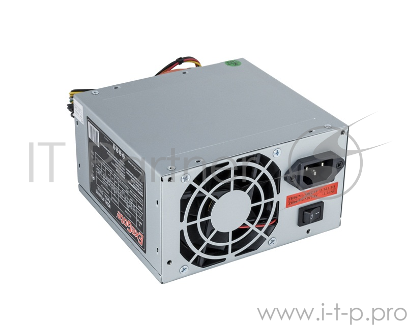 Блок питания 500W Exegate AB500, ATX, 8cm fan, 24p+4p, 3*SATA, 2*IDE, FDD