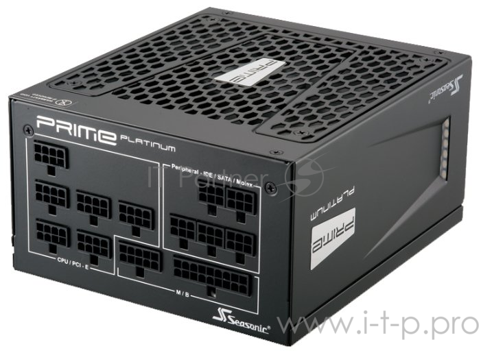 Блок питания Seasonic ATX 750W PRIME PX-750 80+ platinum (24+4+4pin) APFC 135mm fan 10xSATA Cab Manag RTL