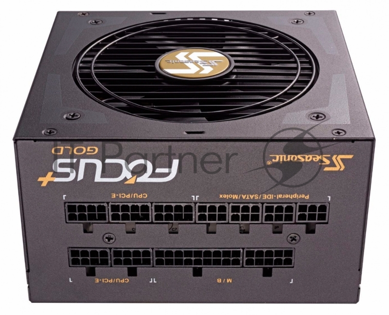 Блок питания Seasonic ATX 750W FOCUS GX-750 80+ gold 24+2x(4+4) pin APFC 120mm fan 10xSATA Cab Manag RTL