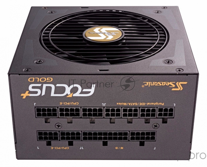 Блок питания Seasonic ATX 650W FOCUS GX-650 80+ gold 24+2x(4+4) pin APFC 120mm fan 10xSATA Cab Manag RTL
