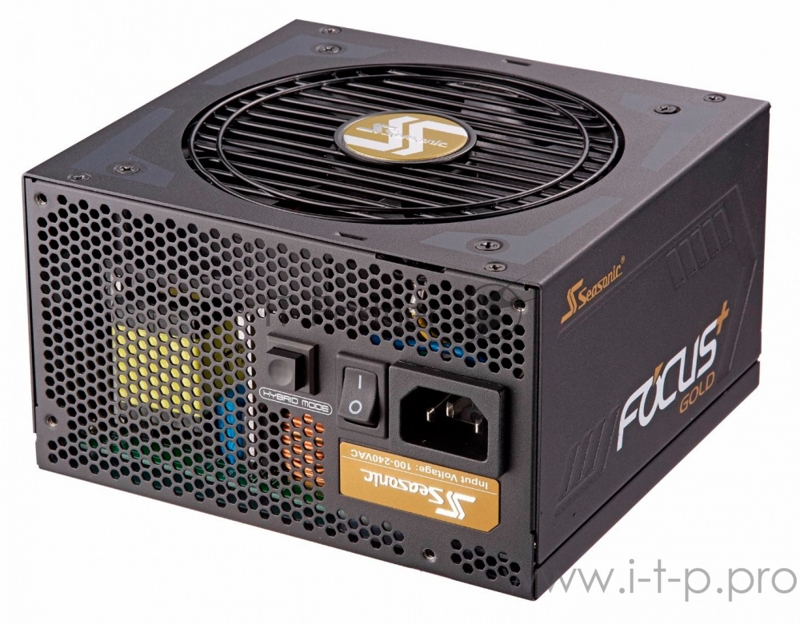 Блок питания Seasonic ATX 650W FOCUS GX-650 80+ gold 24+2x(4+4) pin APFC 120mm fan 10xSATA Cab Manag RTL