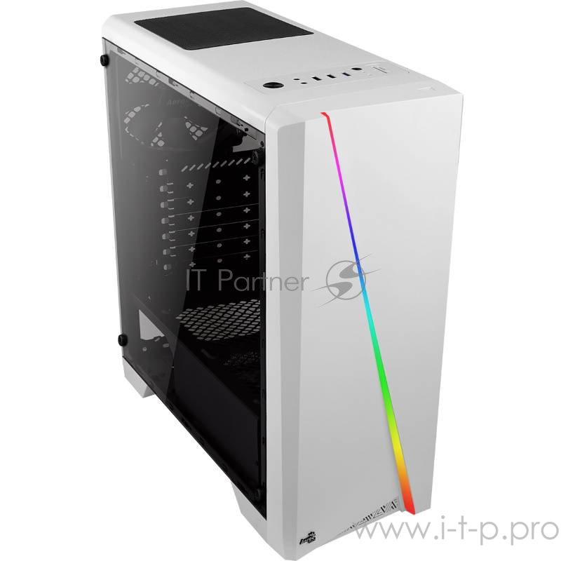 Корпус Aerocool Cylon Mini White (mATX, Window, без БП)