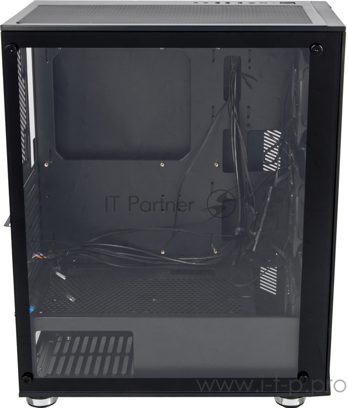 Корпус Formula V-LINE 7713 черный без БП ATX 3x120mm 2xUSB2.0 1xUSB3.0 audio bott PSU