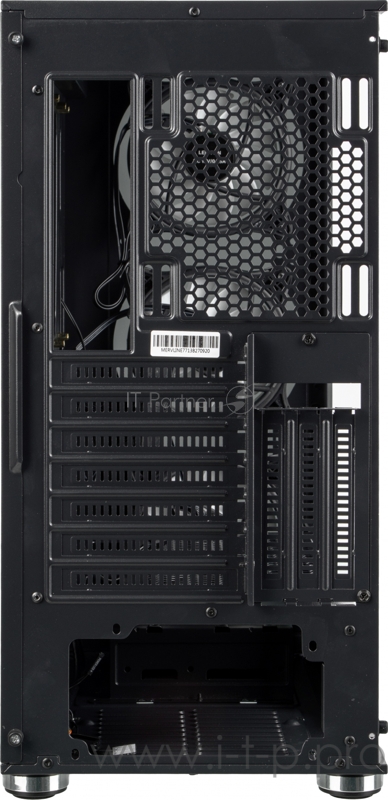 Корпус Formula V-LINE 7713 черный без БП ATX 3x120mm 2xUSB2.0 1xUSB3.0 audio bott PSU