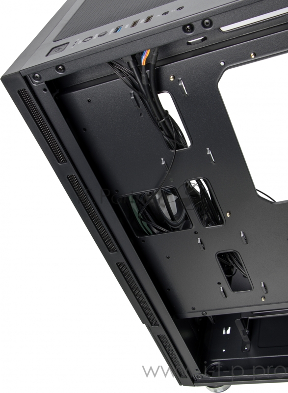 Корпус Formula V-LINE 7713 черный без БП ATX 3x120mm 2xUSB2.0 1xUSB3.0 audio bott PSU