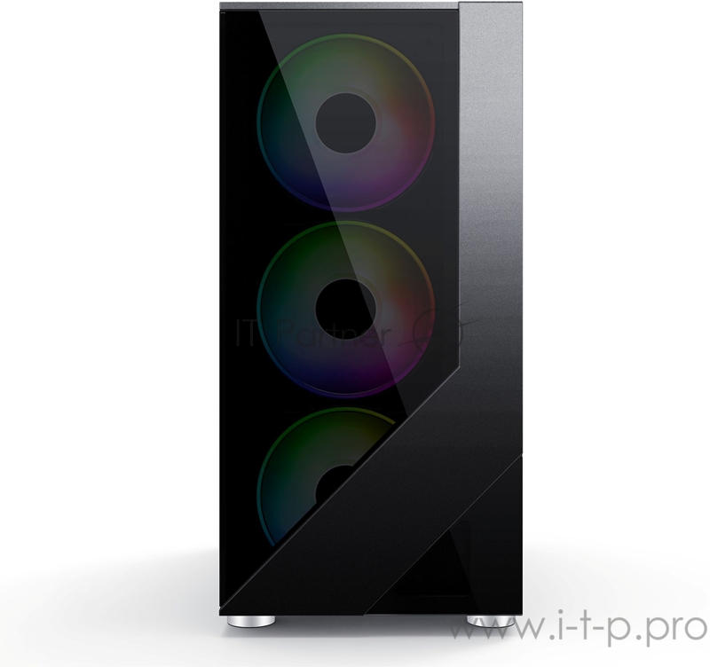 Корпус Formula V-LINE 7713 черный без БП ATX 3x120mm 2xUSB2.0 1xUSB3.0 audio bott PSU