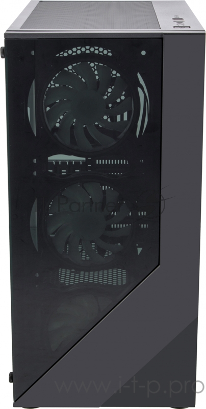 Корпус Formula V-LINE 7713 черный без БП ATX 3x120mm 2xUSB2.0 1xUSB3.0 audio bott PSU