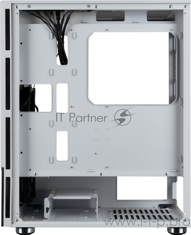Корпус Formula V-LINE 7713 белый без БП ATX 3x120mm 2xUSB2.0 1xUSB3.0 audio bott PSU