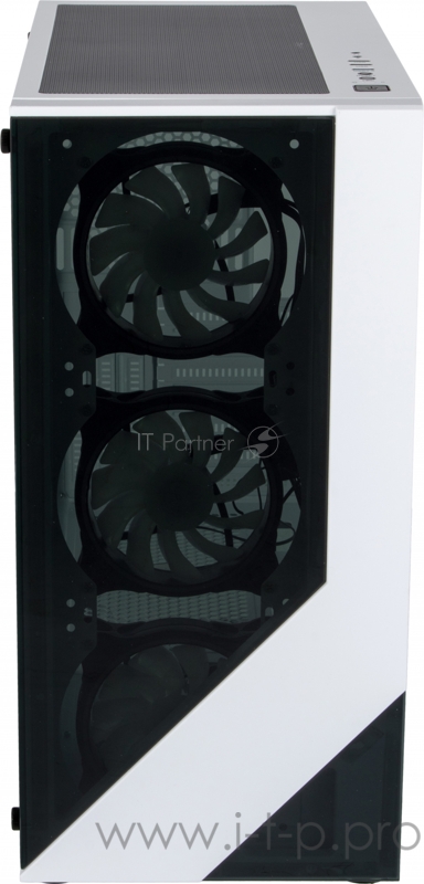 Корпус Formula V-LINE 7713 белый без БП ATX 3x120mm 2xUSB2.0 1xUSB3.0 audio bott PSU