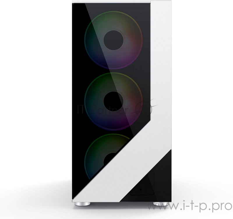 Корпус Formula V-LINE 7713 белый без БП ATX 3x120mm 2xUSB2.0 1xUSB3.0 audio bott PSU