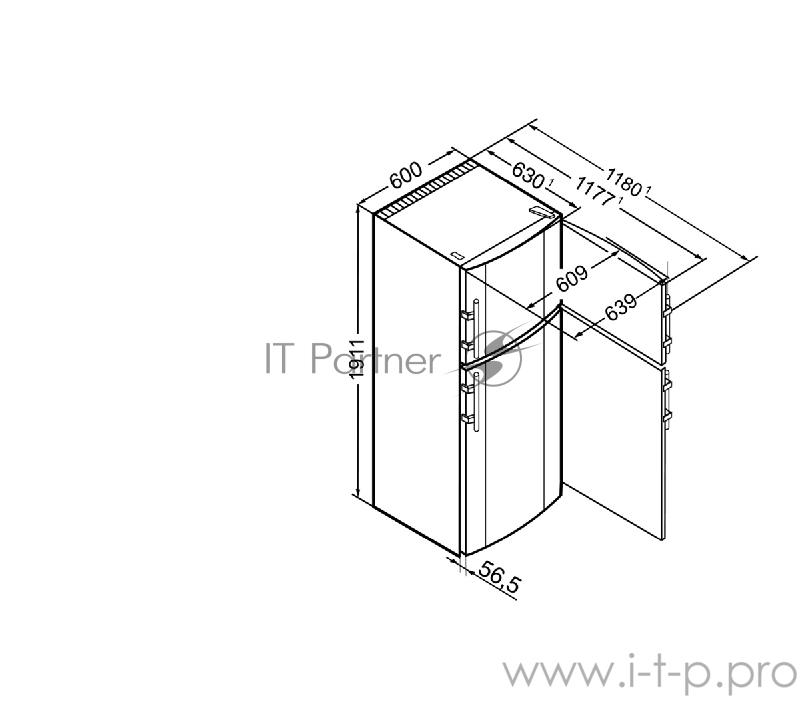 Холодильники Liebherr CTN 3663, белый