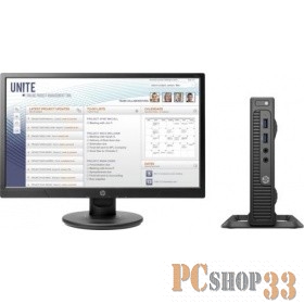 Компьютер HP Bundle 260 G2.5 2TP21EA DM {i3-6100U/4Gb/500Gb/W10Pro/k+m+ monitor V214a + Quick Release}